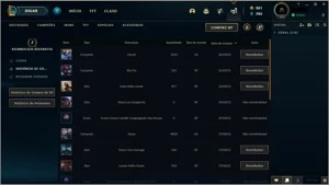 VENDO ACC DE LEAGUE OF LEGENDS LOL