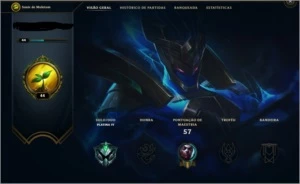 Conta Smurf Platina 4 - League of Legends LOL