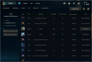 Conta Smurf Platina 4 - League of Legends LOL