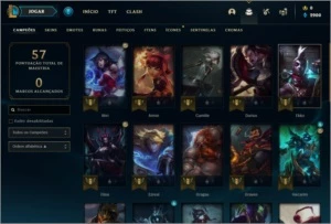 Conta Smurf Platina 4 - League of Legends LOL