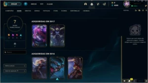Conta prata 4 MD10 2/1 - League of Legends LOL