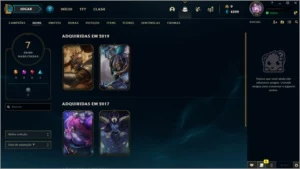 Conta prata 4 MD10 2/1 - League of Legends LOL