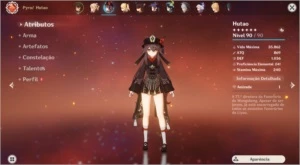 AR 56 8 Personagens T5 + 3 Armas T5, 4 Personagens C6 - Genshin Impact