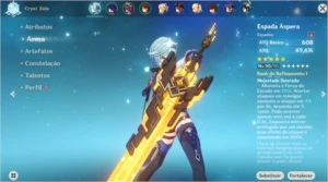 AR 56 8 Personagens T5 + 3 Armas T5, 4 Personagens C6 - Genshin Impact