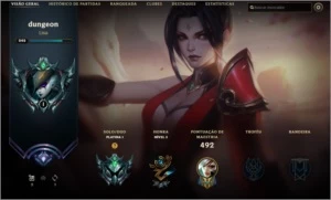 conta platina 1 todos campeões - League of Legends LOL