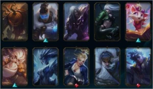 conta platina 1 todos campeões - League of Legends LOL