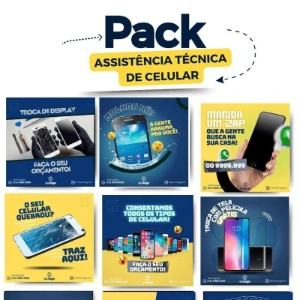 Pack Assistência Técnica De Celular ( Canva )