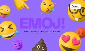 Emojis E Selos 3D Coleção Para Seus Projetos Pack Prime - Outros