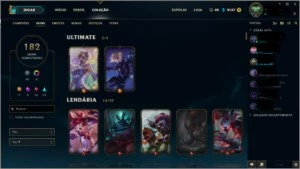 Conta League of Legends LOL