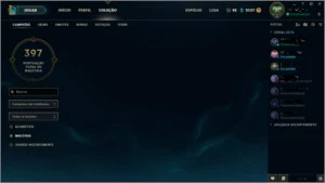 Conta League of Legends LOL