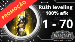 Wow Rush de Level 10 ao 70 - Wow Dragonflight - Blizzard