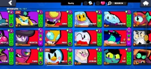 Conta Brawl Stars 29146 Troféus, com skins e hypercargas