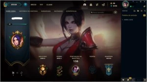 Conta Plat 4 - League of Legends LOL