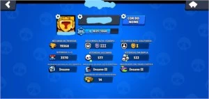 Conta de brawl stars