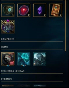 CONTA G2 DESDE 2015 COM SKIN VARUS CONQUISTADOR NO ESPÓLIO - League of Legends LOL