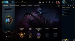CONTA G2 DESDE 2015 COM SKIN VARUS CONQUISTADOR NO ESPÓLIO - League of Legends LOL