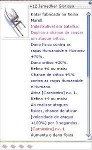 Conta Ragnarok Thor RK e RG 175 - Ragnarok Online