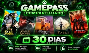 Gamepass Pc Windows 10 ou 11 - Compartilhada 30 dias - Outros