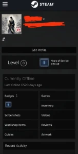Conta Steam Ultra Rara – Desde 2008