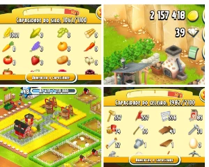 Conta hay day - milionário, centenas de itens de expansão... - Clash of Clans