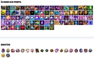 Conta bronze 3 com 54 Champs e 32 Skins - League of Legends LOL
