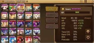 Conta Global Mid/Late-game - Summoners War