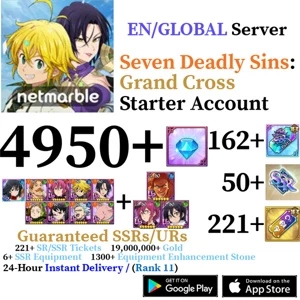 [GLOBAL] [INSTANT] 4950+ Diamonds Seven Deadly Sins 7DS Gran - Outros