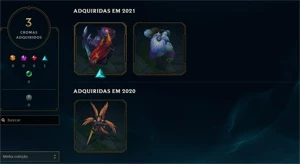 CONTA COM LEONA EDIÇÃO DE PRESTÍGIO, 6K DE RP... - League of Legends LOL