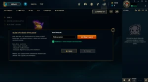 Conta LOL Mmr Alto com RP para trocar Nick - League of Legends