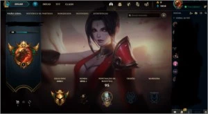 conta league of legends 100 games gold 1 LOL