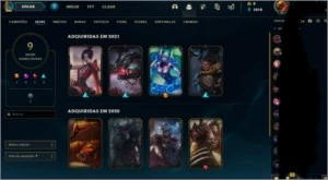conta league of legends 100 games gold 1 LOL
