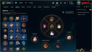 conta lol com 101 skins, prata 3 - League of Legends