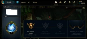 Conta Ouro 1 90 pdl league of legends LOL
