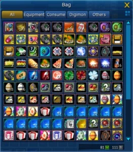 Conta GDMO Server Lilithmon Lv99 + Fanglo + Omega + Milleniu - Digimon Masters Online