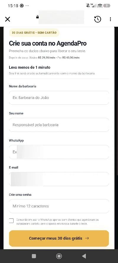 Sistema Web Completo para Barber Shop - Sites, Lojas e Sistemas Prontos Sites e Scripts