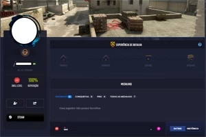 Conta level 20 GC - Counter Strike CS