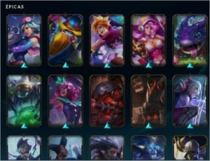 VENDO CONTA LOL 167 SKINS E 98 CAMPEÕES - League of Legends