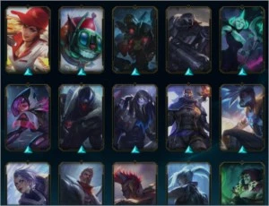 VENDO CONTA LOL 167 SKINS E 98 CAMPEÕES - League of Legends