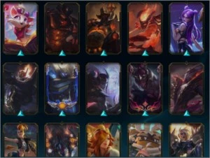 VENDO CONTA LOL 167 SKINS E 98 CAMPEÕES - League of Legends