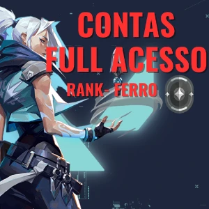 Contas Valorant - Rank Ferro!