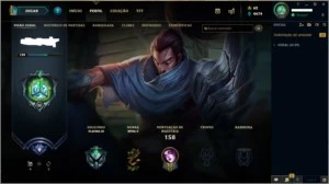 Conta League of Legends Platina 3 LOL