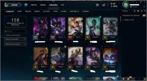 Conta League of Legends Platina 3 LOL