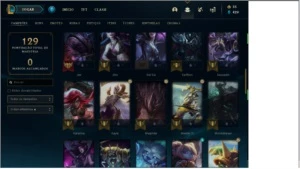 Conta Plat 4 + Skins - League of Legends LOL