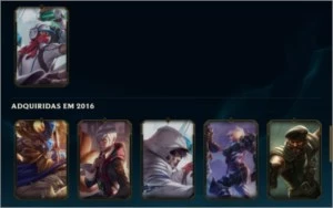 Conta League ex Diamond por conta Deadly sins grand cross - League of Legends LOL
