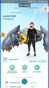 Conta pokemon go - Pokémon