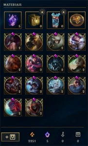 conta D4, 60% WR / com skin prestigio e mmr buffado - League of Legends LOL