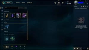 conta de lol gold v com graves vitorioso + outros skins - League of Legends