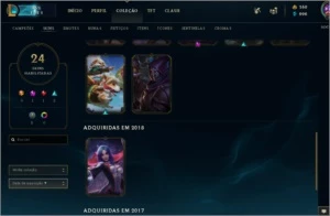 Conta league of Legends LOL