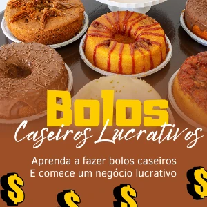 Curso de Bolos Caseiros Lucrativos + Bonus