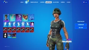 Conta de Fortnite com Travis Scott e Salve o Mundo